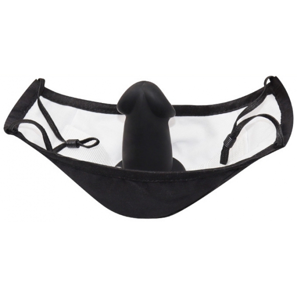 Maske mit Knebel Dildo 7 x 4cm