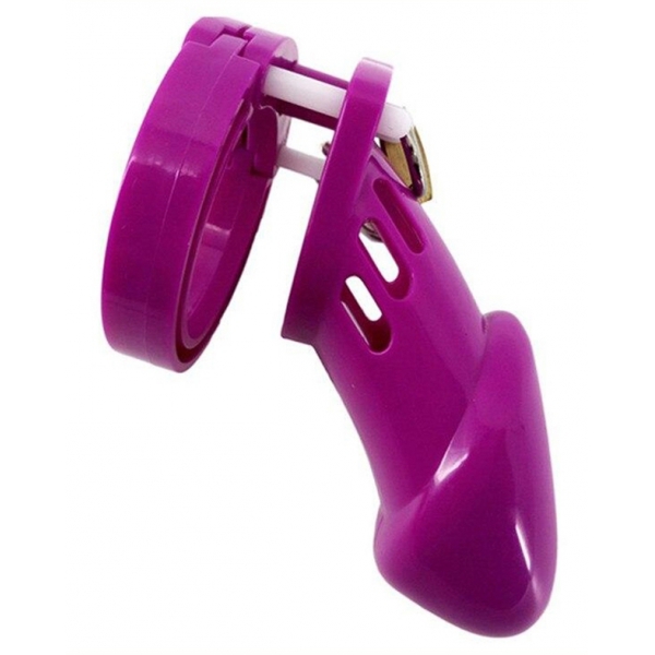 CB-6000 Silicone Male Chastity Cage PURPLE