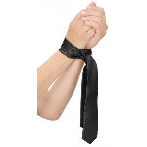 Ouch! Tie Me Up Black Headband Tie