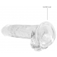 Crystal Clear Dildo 14 x 3.5cm Transparent