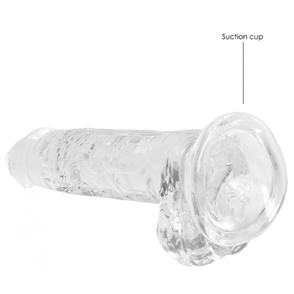 Consolador Crystal Clear 14 x 3,5cm Transparente