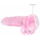 8" / 20 cm Realistic Dildo With Balls - Pink