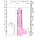 9" / 23 cm Realistic Dildo With Balls - Pink