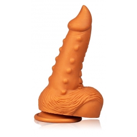 Floating Point Dragon Silicone Dildo GOLD