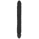 Realrock Dildo doppio 36 x 4,4 cm nero