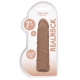 Manicotto per pene RealRock 16,5 x 4 cm Tan