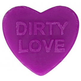 DIRTY LOVE Heart Soap Lavender Scent