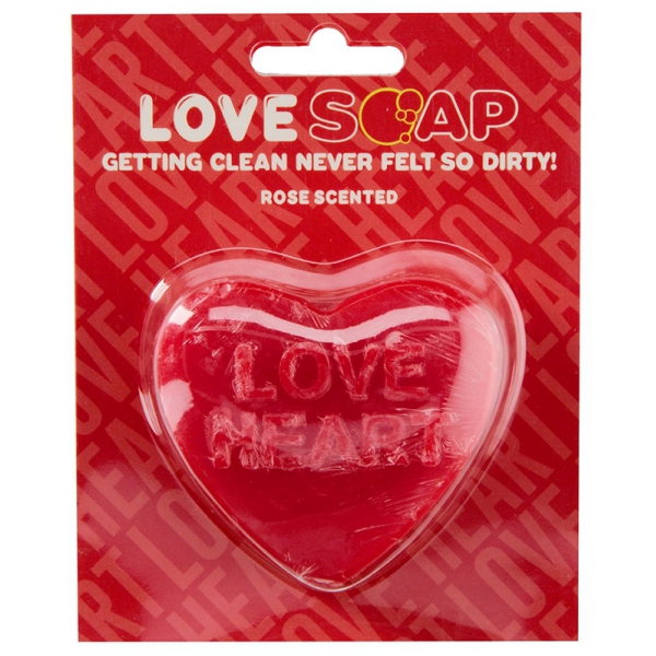 LOVE HEART Soap Rose Fragrance