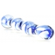 Perle di vetro a vite per dildo 17 x 3,5 cm