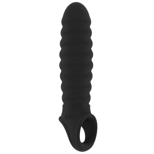 Funda para el pene Ribby nº 32 - 11 x 3cm Negro