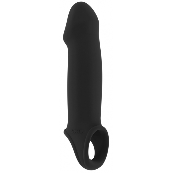 Guaina per pene Lighty Sonon N°33 - 11 x 3cm Nero