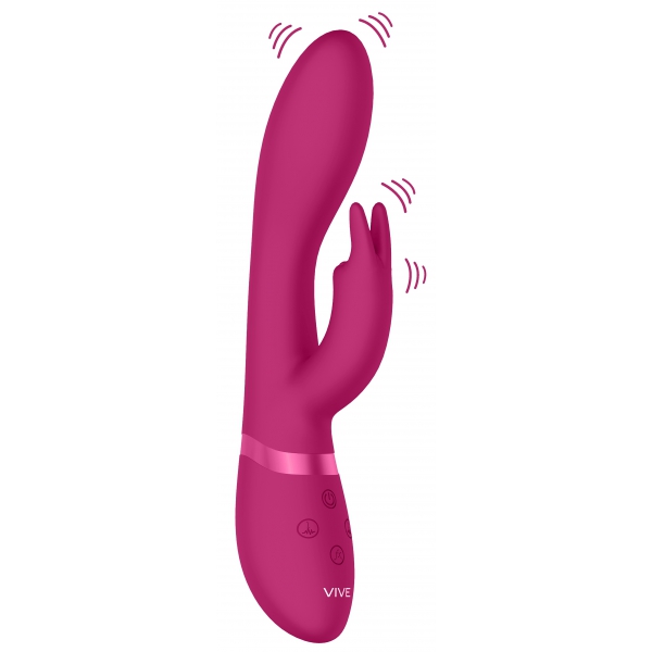 Vibro Rabbit Zosia 21 x 3,7 cm rosa