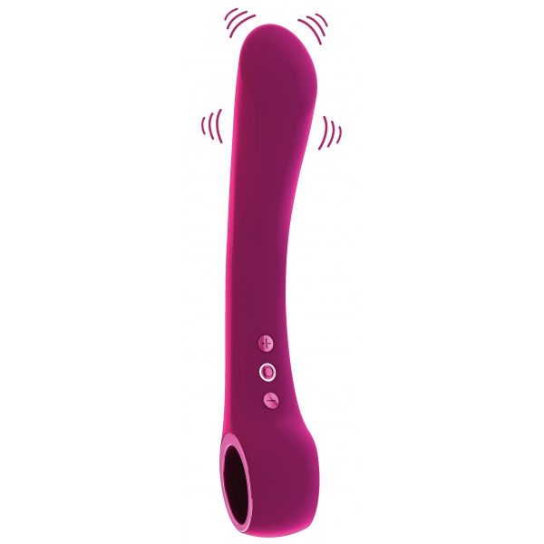 Vibrierender Stimulator Ombra Vive 12 x 3.5cm Pink