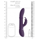 Vibro Rabbit Halo 24.5 x 3.5cm Purple