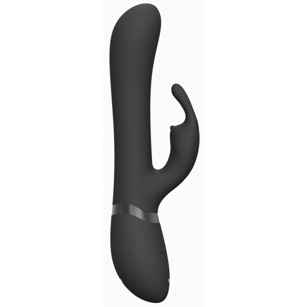 Vibro Rabbit Chou 23 x 3,5 cm nero