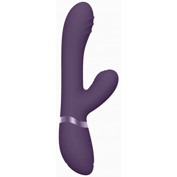 Vibro Rabbit Tani 22 x 3,5cm Morado