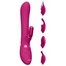 Vibro Rabbit Chou 23 x 3,5cm Rosa