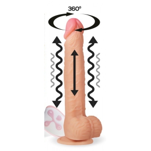 CENTAURO Cesur Centauro Dildo Rotante 18 x 4 cm