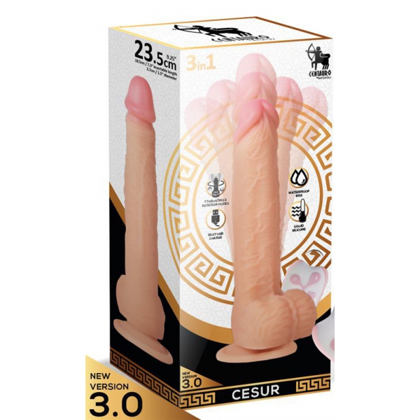 Cesur Centauro Dildo Rotante 18 x 4 cm