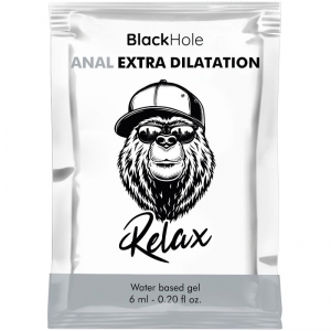 BlackHole Dosette Lubrifiant Relax Black Hole 6ml