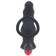 Cockring and vibrating plug Knight 10 x 3.5cm
