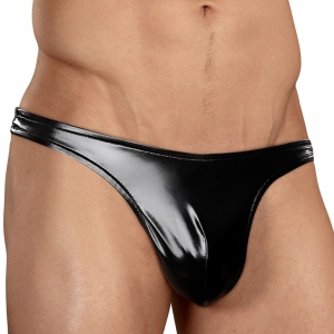 male power Thong POSING ONYX Black