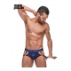 Jockstrap DIAMOND MESH Blau