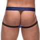 Jockstrap DIAMOND MESH Blau