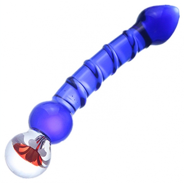 Glass dildo Royal 16 x 3.3cm