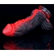 Dildo Dragon Yong 15 x 5.5cm Black-Red