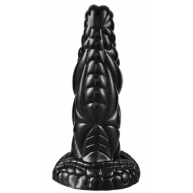 ToppedMonster Thoreau PVC Anal Pleasure Toy BLACK