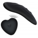 Remote controlled clitoris stimulator Panty Angel Black