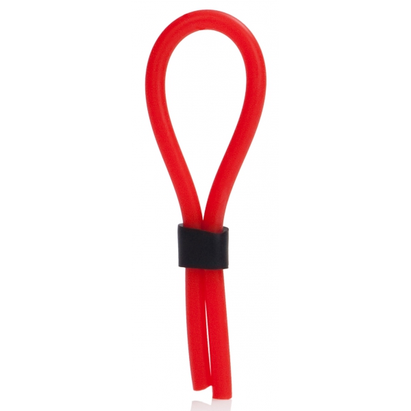 Cockring Stud Lasso Rood