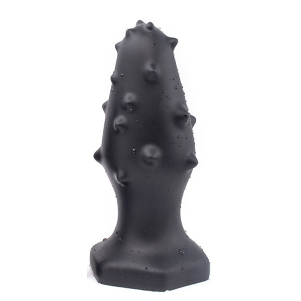 Silicone stop Monster Spike XL 16 x 6.5cm Zwart