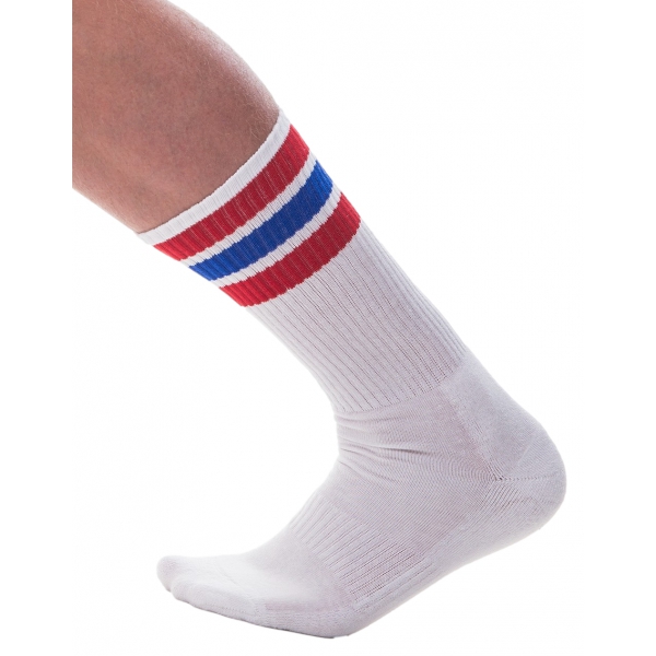 ME-TIME Socks White-Red-Blue