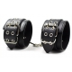 Handcuff and Collar Kit Double Pin Black