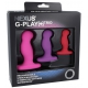 3er-Set Vibrationsplugs G-Play Nexus