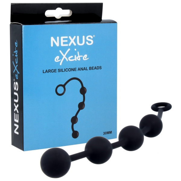 Chapelet anal Excite L Nexus 30mm Noir