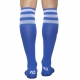 High socks BASIC SOCKS Blue-White