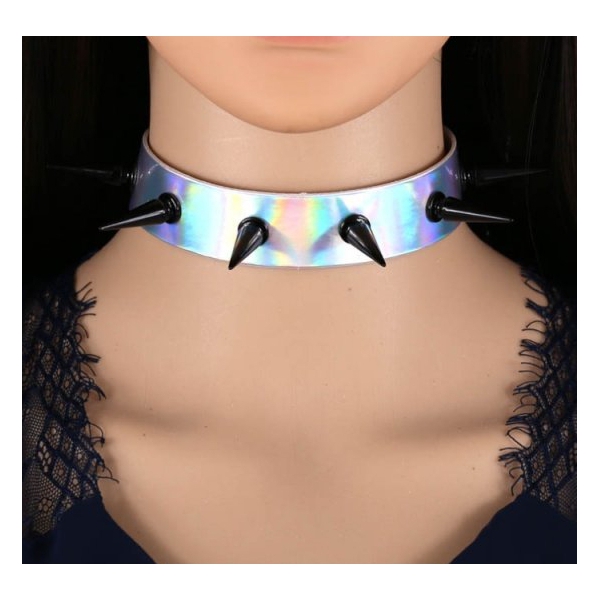 Collana Piky Laser Spike Argento