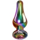 GEM RAINBOW Jewel Plug L 11.5 x 4.1cm