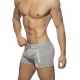 DOUBLE ZIP Shorts Grey