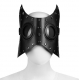 Bat Skull Maske Schwarz