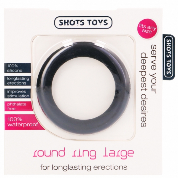 Silicone Cockring Round Ring 36mm