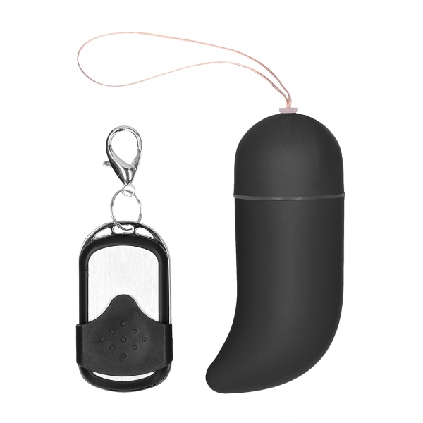 Wireless vibrating egg G-Spot Curve 8.5 x 3.4cm Black