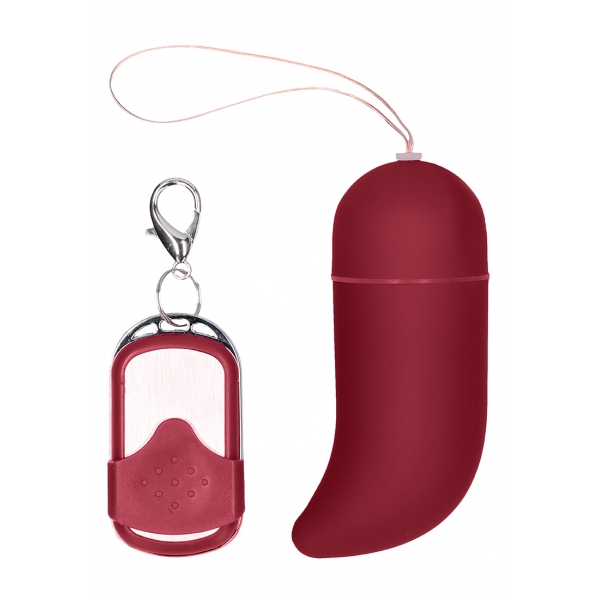 Wireless Vibrating Egg G-Spot Curve 8.5 x 3.4cm Red