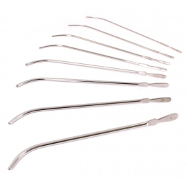 Kit of 8 Van Buren curved urethra rods 22cm - Diameters 3 to 7mm