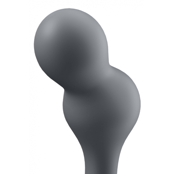 Deep Diver Satisfyer aangesloten vibrerende plug 8 x 3,3cm zwart