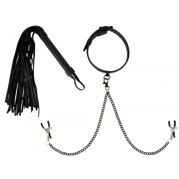 Vegan Fetish Nipple Clamp and Swift Set