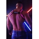 Breedwell Pink Neon Elastic Harness